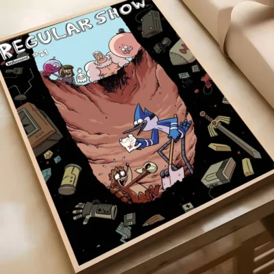 Regular Cartoon Show Movie Poster Art Bedroom Living Room Wall Art