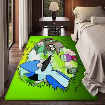 Regular Show Modern Living Room Area Rug