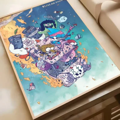 R-Regular Cartoon Show Movie Poster Art Cute Gift Idea Wall Art