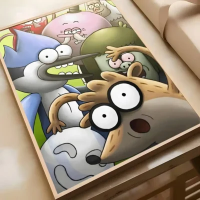 Regular Cartoon Show Movie Poster Art Colorful Prints Wall Art