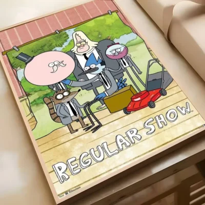 Regular Cartoon Show Movie Poster Art Home Decoration Wall Art