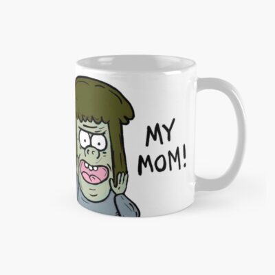 Muscle Man My Mom Regular Show Mug