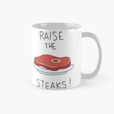Raise The Steaks Regular Show Mug