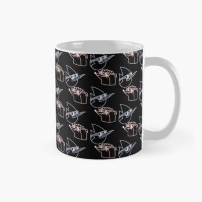Mordecai And Rigby Neon Mug