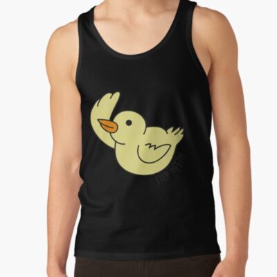 Duck Step Off Regular Show Tank Top