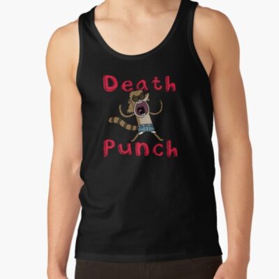 Rigby S Death Punch Of Death Regular Show Tank Top