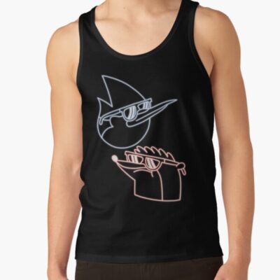 Mordecai And Rigby Neon Tank Top