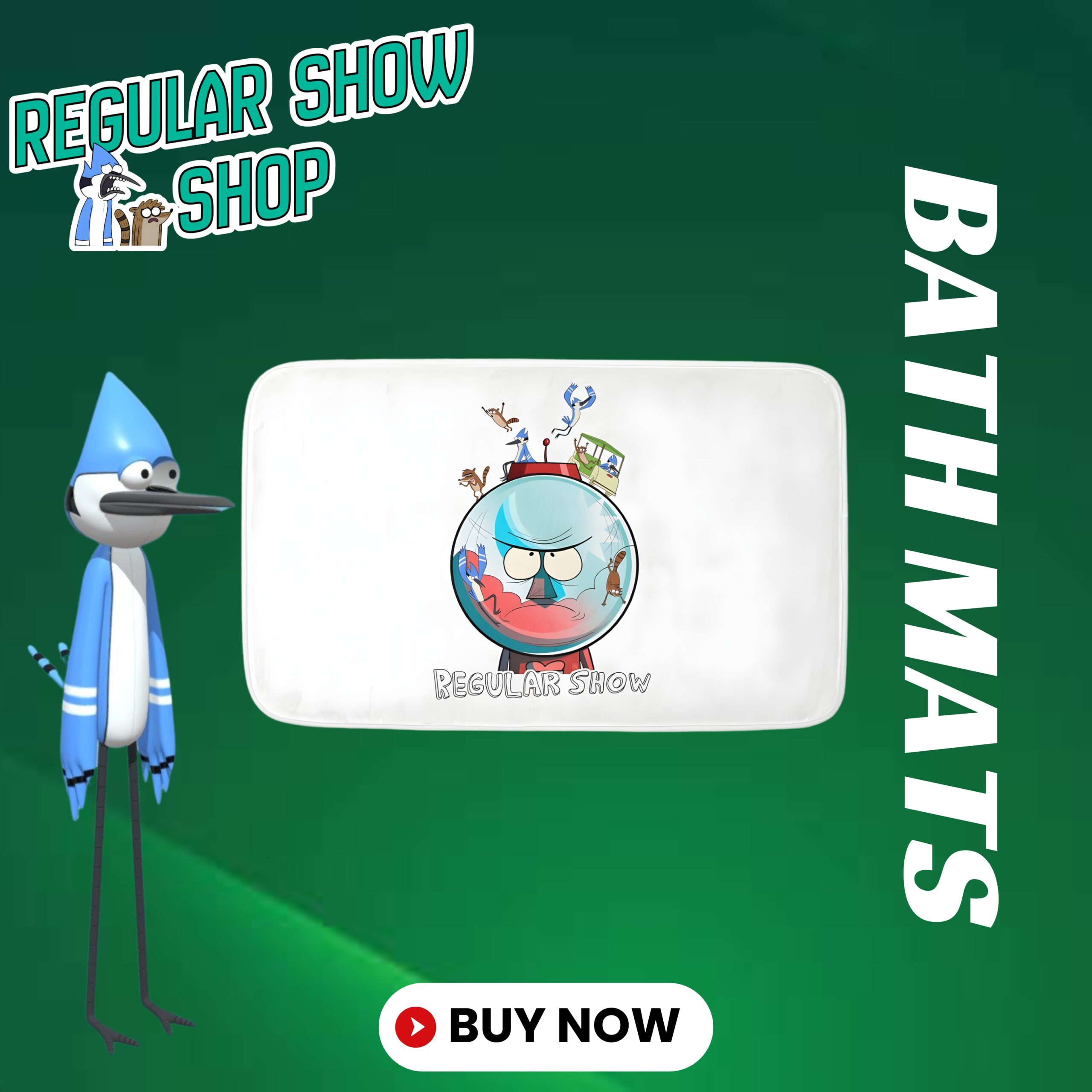 regular show bath mats 1 scaled - Regular Show Shop