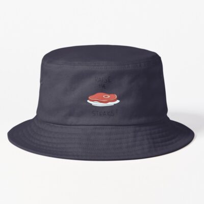 Raise The Steaks Regular Show Bucket Hat