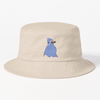 The Regular Show Mordecai The Ghost Bucket Hat