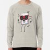ssrcolightweight sweatshirtmensoatmeal heatherfrontsquare productx1000 bgf8f8f8 19 - Regular Show Shop