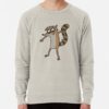 ssrcolightweight sweatshirtmensoatmeal heatherfrontsquare productx1000 bgf8f8f8 21 - Regular Show Shop