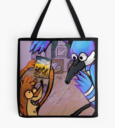 Mordecai And Rigby Tote Bag