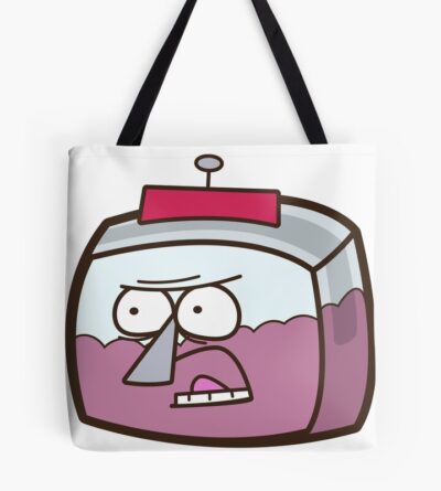 Benson Regular Show Boxheadz Tote Bag