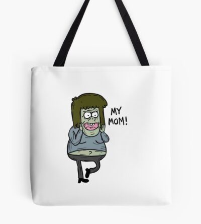 Muscle Man My Mom Regular Show Tote Bag