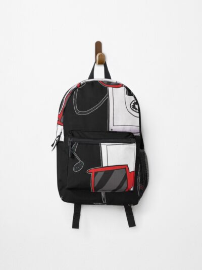 Regular Show Summer Time Sticker Backpack