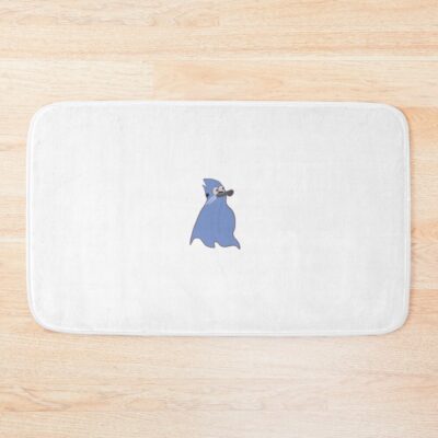 The Regular Show Mordecai The Ghost Bath Mat