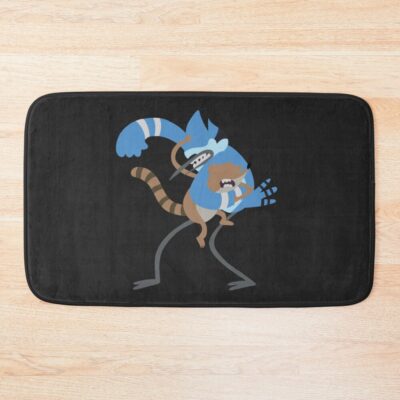 Minimal Regular Show Bath Mat