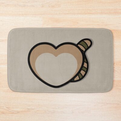 Regular Show Rigby Heart Bath Mat