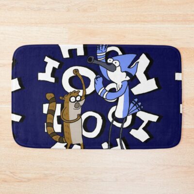 Ooooohh Mordecai And Rigby Regular Show Bath Mat