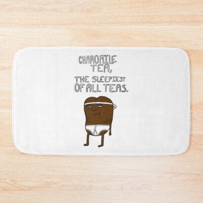Chamomile Tea Regular Show Bath Mat