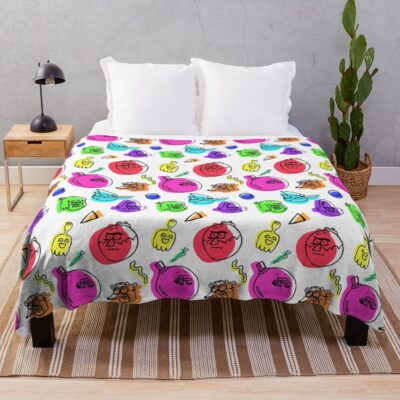 Regular Show Characters Throw Blanket