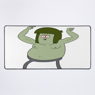 Muscle Man Regular Show Aesthetic Mouse Pad