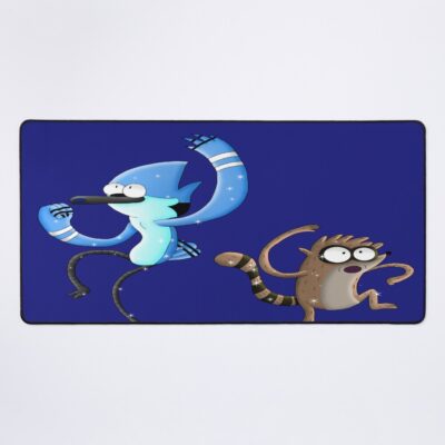 Durable Mordecai And Rigby Mouse Pad