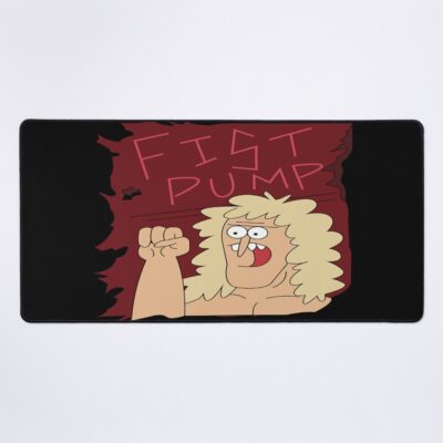 Fist Pump Poster Regular Show Mouse Pad