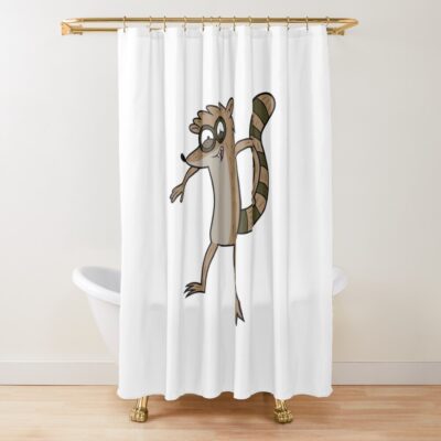 Rigby Regular Show Shower Curtain