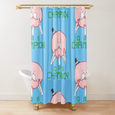 Quartz Parchment Shears Champion Shower Curtain