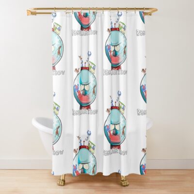 Top Regular Show Shower Curtain