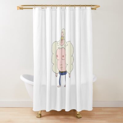 Hot Skips Regular Show Shower Curtain