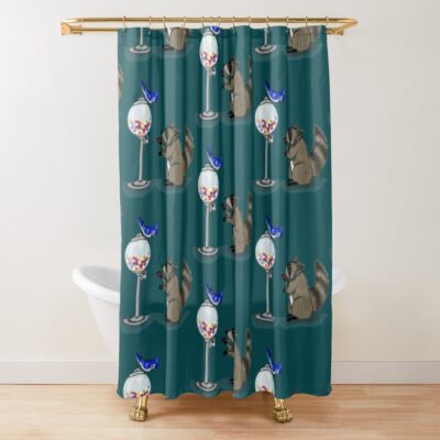 Regular Show Fanart Shower Curtain