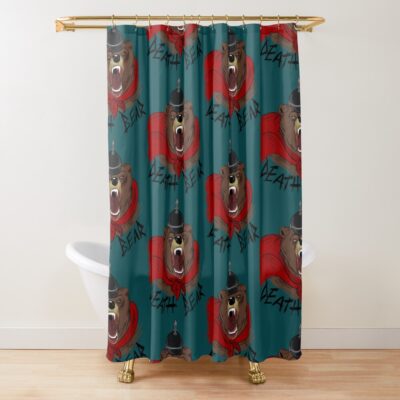 Death Bear Shower Curtain