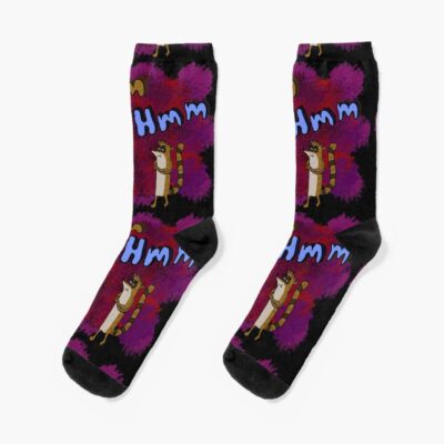 Hmm Hmm Regular Show Socks