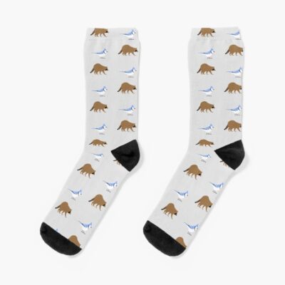 Mordecai And Rigby Socks
