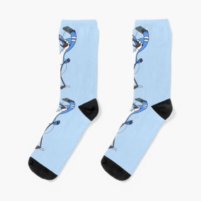 Mordecai Pizza And Video Game Socks