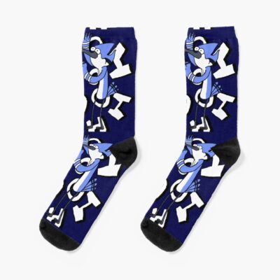 Ooooohh Mordecai And Rigby Regular Show Socks