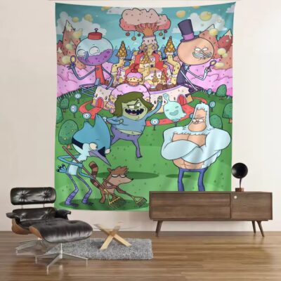 The Regular Show Exclusive Legacy Graphic Tapestry