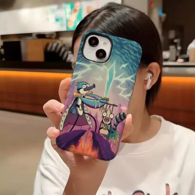 The Regular Show Vintage Artwork Tribute Phone Case